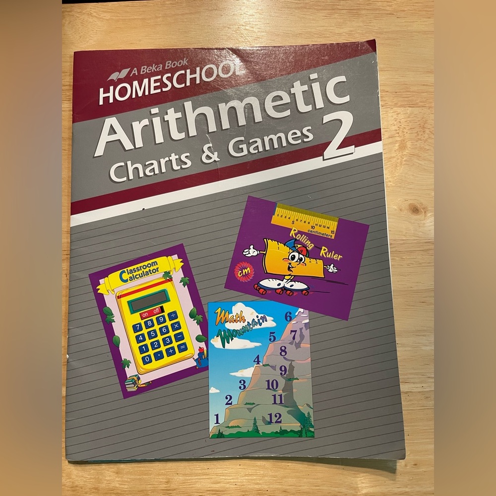 Abeka Arithmetic 2 Chart & Games